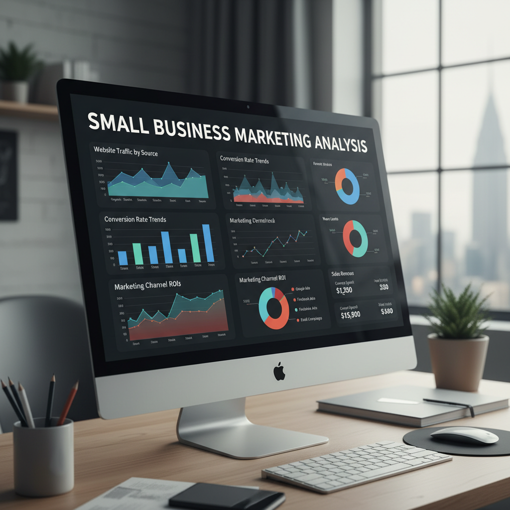 Marketingo analizės skaitmeninis valdymas mažam verslui